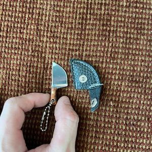 Mini Handmade Pocket Tool w/ Sheathe